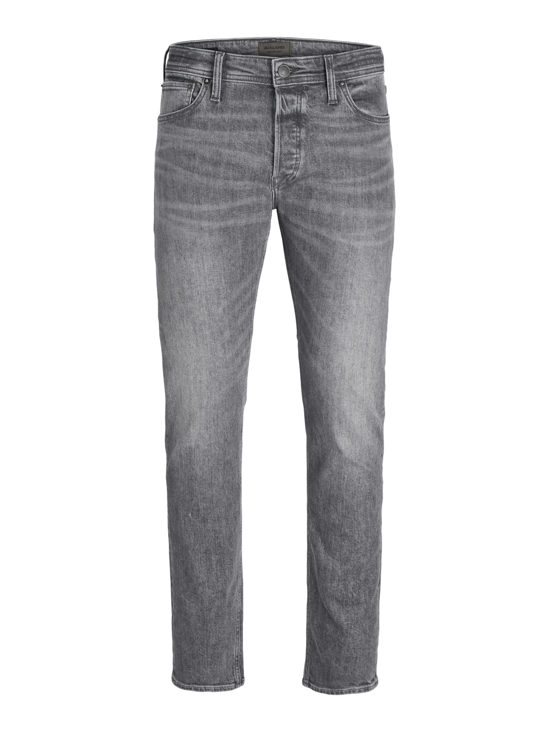 Jack & Jones JJICHRIS JJORIGINAL AM 387 Relaxed fit farmer -Grey Denim - 12258092