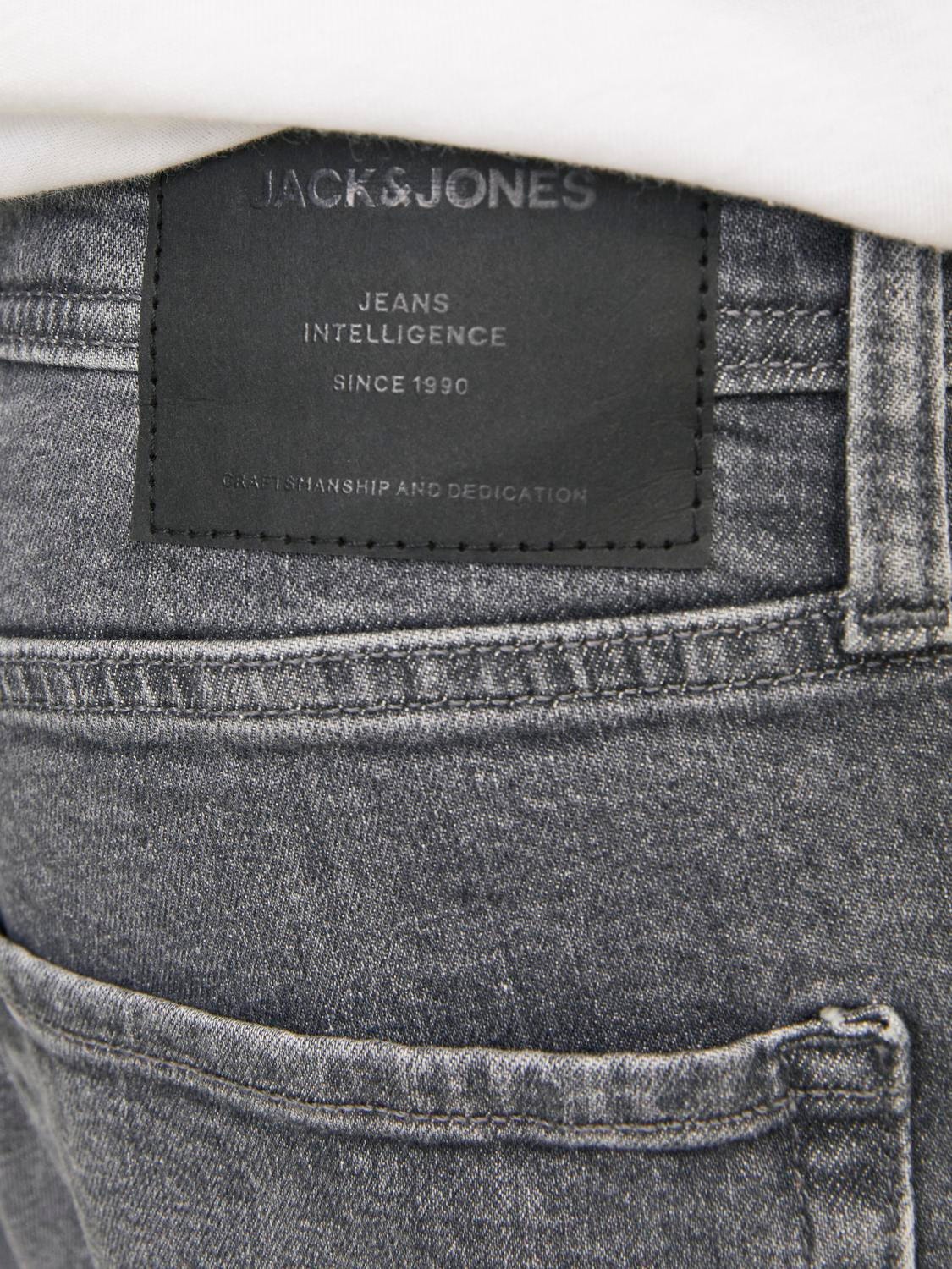 Jack & Jones JJICHRIS JJORIGINAL AM 387 Relaxed Fit Jeans -Grey Denim - 12258092