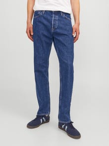 Jack & Jones JJICHRIS JJORIGINAL AM 483 NOOS Laisvo kirpimo džinsai -Blue Denim - 12258101