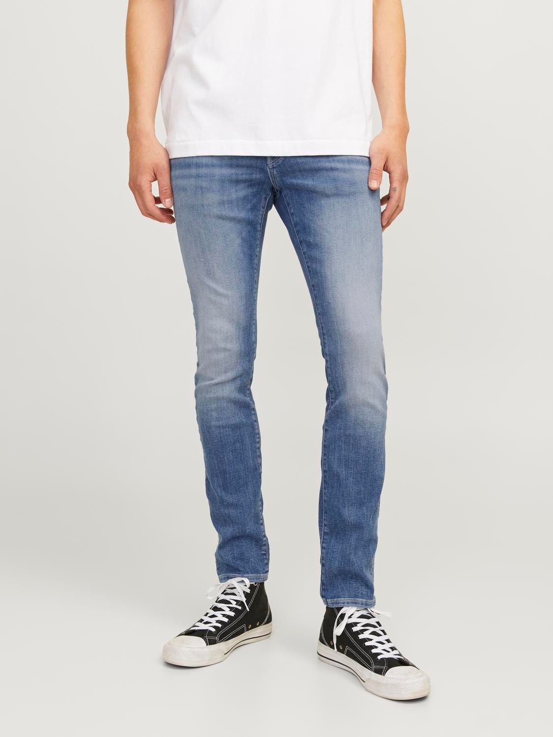 Jack & Jones JJIGLENN JJFOX AM 489 50SPS Jeans slim fit -Blue Denim - 12258116