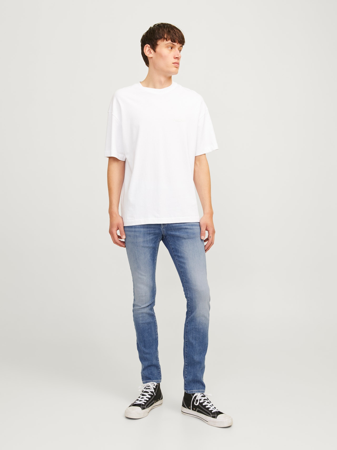 JACK & JONES Jjiglenn Jjfox Am 496 Noos Jeans, Blu Denim, 36W JACK & JONES Jjiglenn Jjfox Am 496 Noos Jeans, Blu Denim, 36W