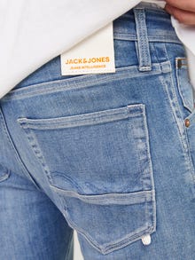 Jack & Jones JJIGLENN JJFOX AM 489 50SPS NOOS Priglundantys džinsai -Blue Denim - 12258116