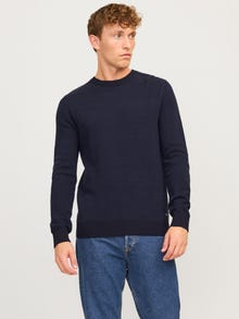 Jack & Jones Vienspalvis Megztinis -Mood Indigo - 12258139