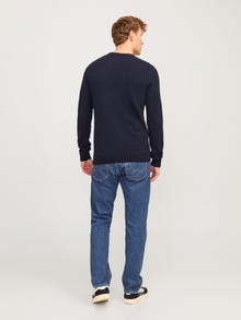 Jack & Jones Vienspalvis Megztinis -Mood Indigo - 12258139
