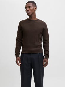 Jack & Jones Plain Knitted pullover -Delicioso - 12258139