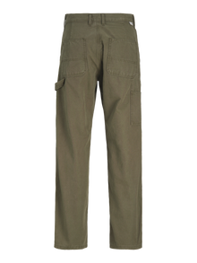 Jack & Jones Wide Leg Fit Spodnie z 5 kieszeniami -Olive Night - 12258148