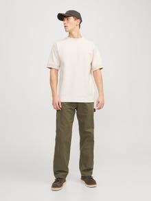 Jack & Jones Pantalones con 5 bolsillos Wide Leg Fit -Olive Night - 12258148