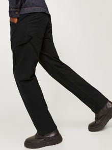 Jack & Jones Pantalon 5 poches Wide Leg Fit -Black - 12258148