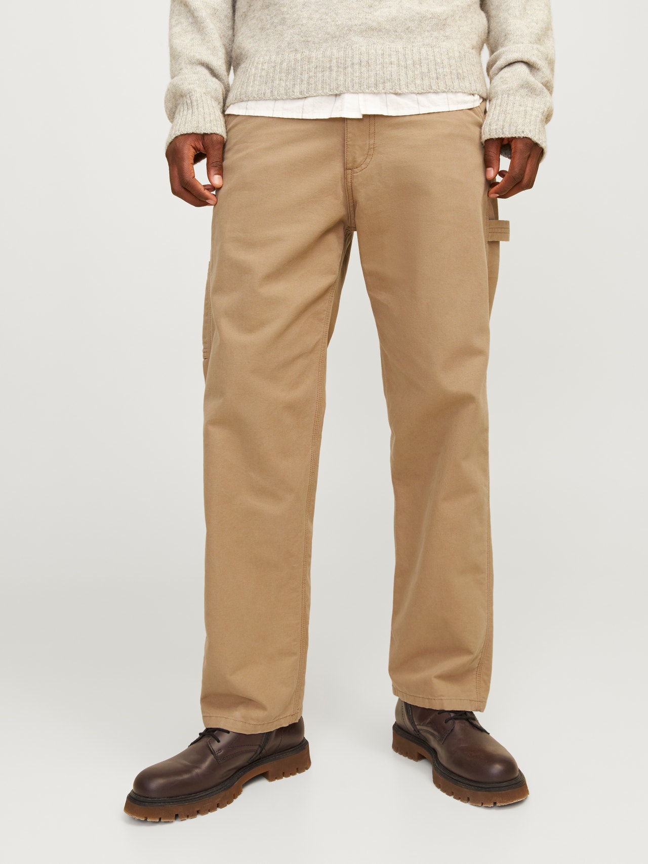 Jack & Jones Pantaloni 5 tasche Wide Leg Fit -Elmwood - 12258148