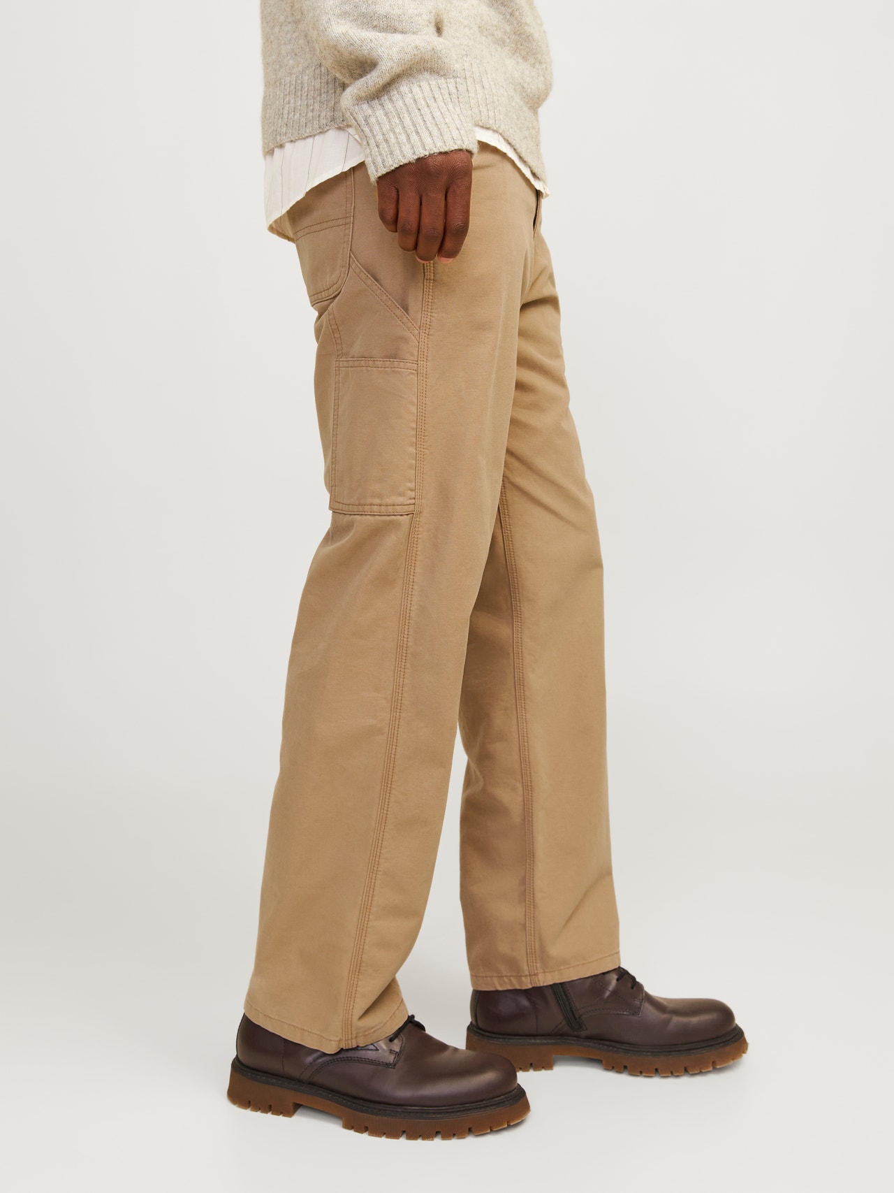 Jack & Jones Pantaloni 5 tasche Wide Leg Fit -Elmwood - 12258148