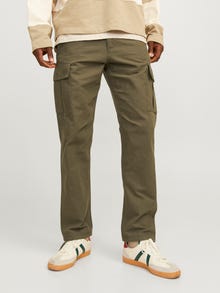 Jack & Jones Pantalon cargo Loose Fit -Olive Night - 12258150