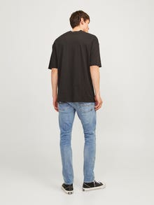 Jack & Jones JJIGLENN JJFOX 50SPS CB 043 50SPS SN Priglundantys džinsai -Blue Denim - 12258180