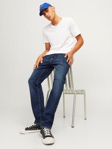Jack & Jones JJIMIKE JJFOX CB 055 Jeans i tapered fit -Blue Denim - 12258193