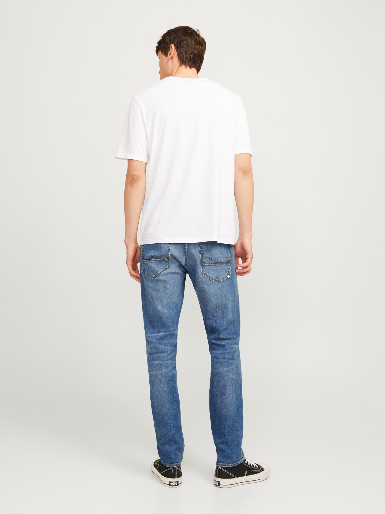 Jack & Jones Jean Homme Tapered JJIMIKE JJFOX – Coupe Moderne Confortable I.K. GE 424 Noos
