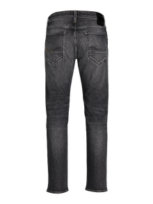 Jack & Jones JJIMIKE JJFOX CB 057 Vaqueros de corte tapered -Black Denim - 12258195