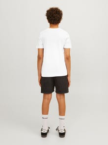 Jack & Jones Tryck T-shirt För pojkar -Bright White - 12258234