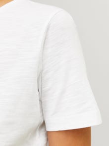Jack & Jones Poikien Painettu T-paita -Bright White - 12258234