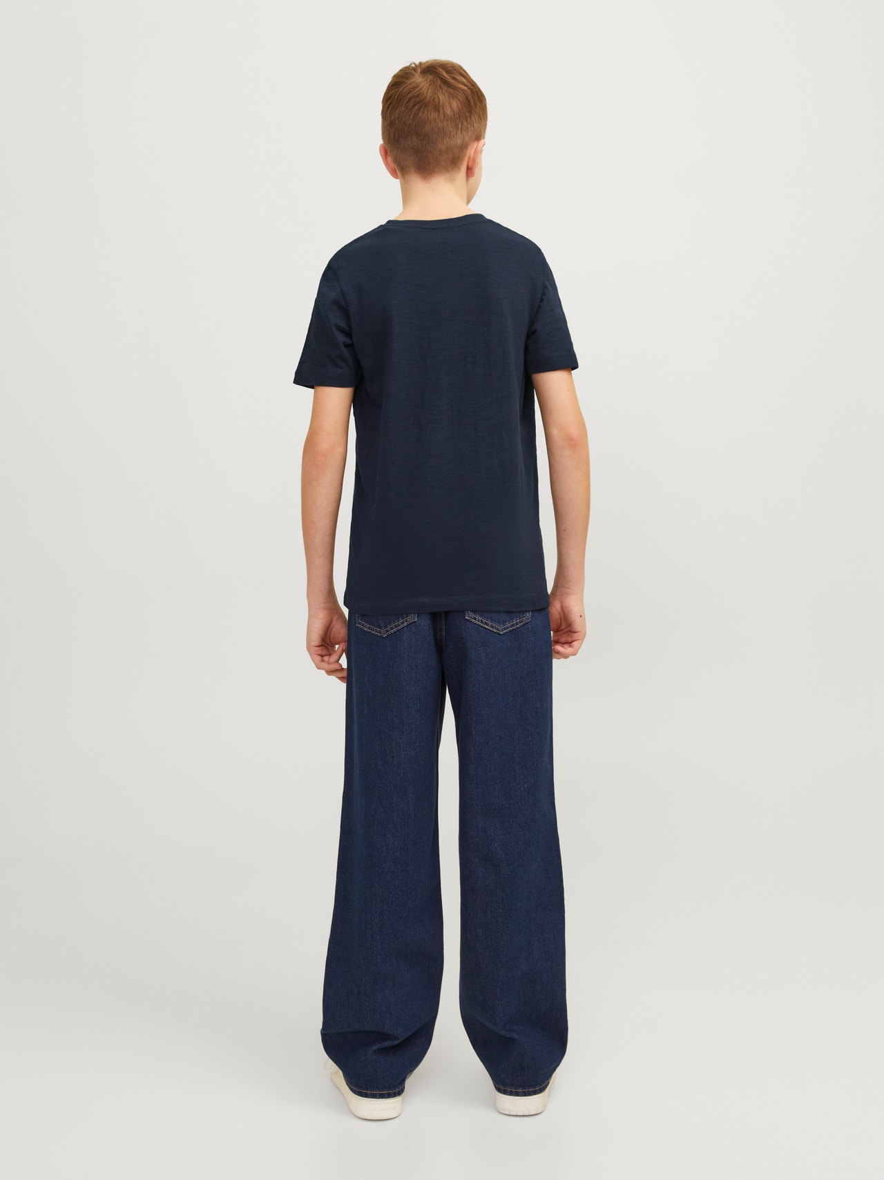 Jack & Jones T-shirt Estampar Para meninos -Navy Blazer - 12258234