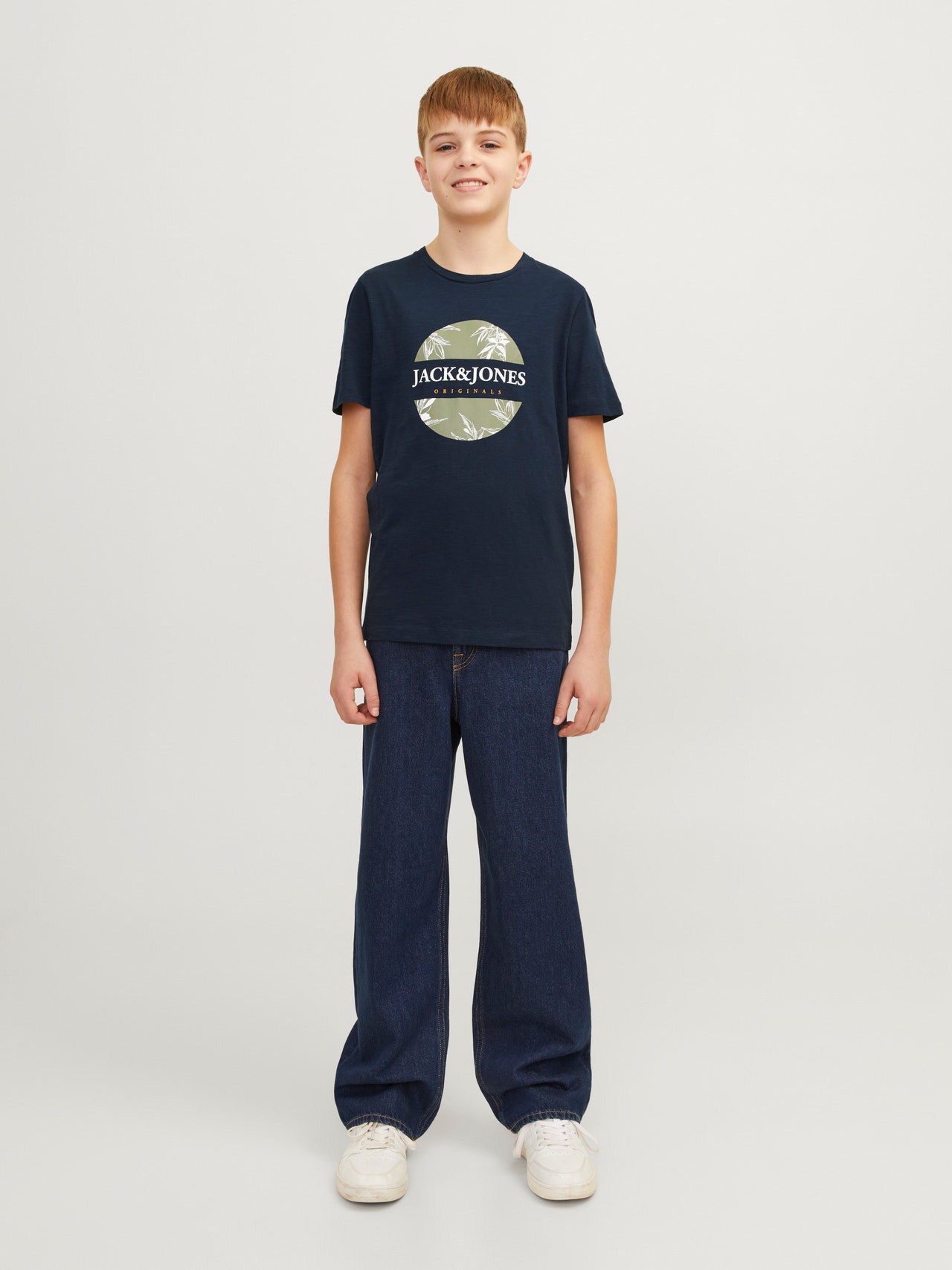 Jack & Jones Camiseta Estampado Para chicos -Navy Blazer - 12258234