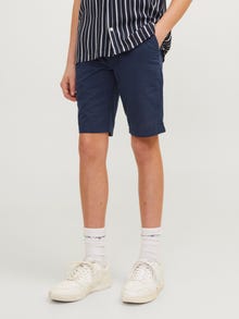 Jack & Jones Regular Fit Shorts med normal passform För pojkar -Navy Blazer - 12258277