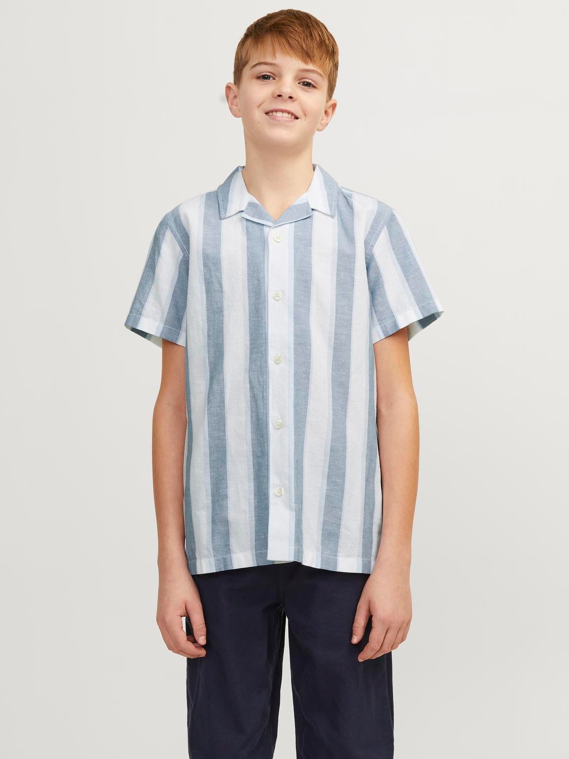 Jack & Jones Camisa Para meninos -Captains Blue - 12258280