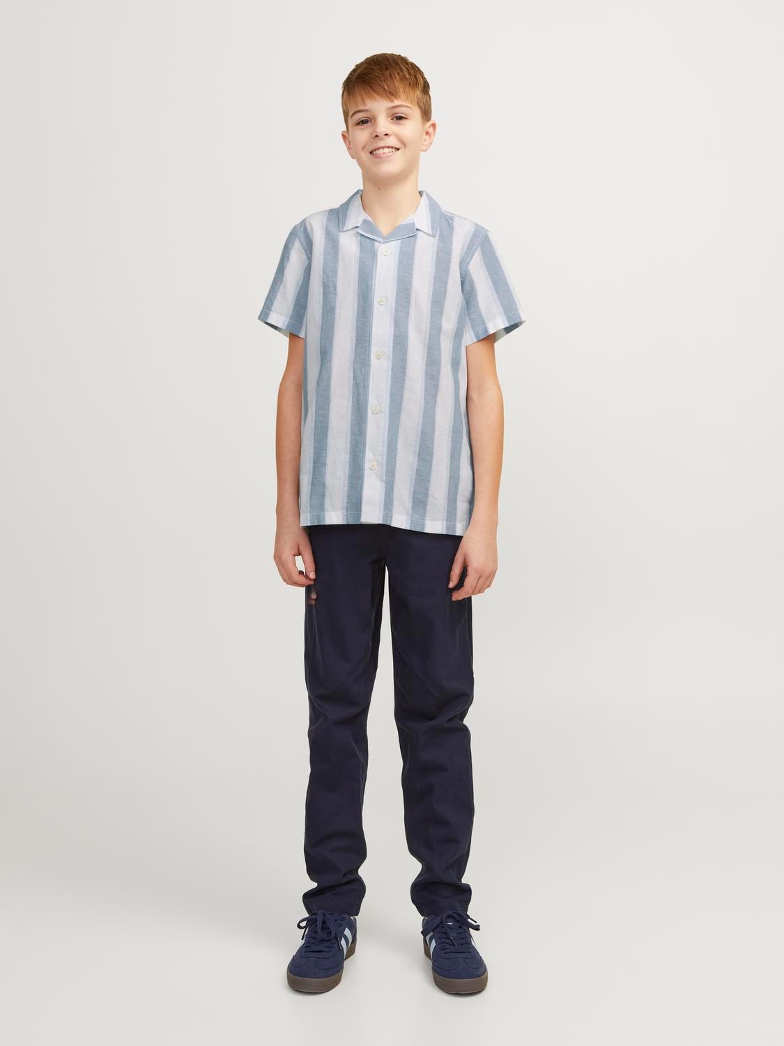 Jack & Jones Overhemd Voor jongens -Captains Blue - 12258280