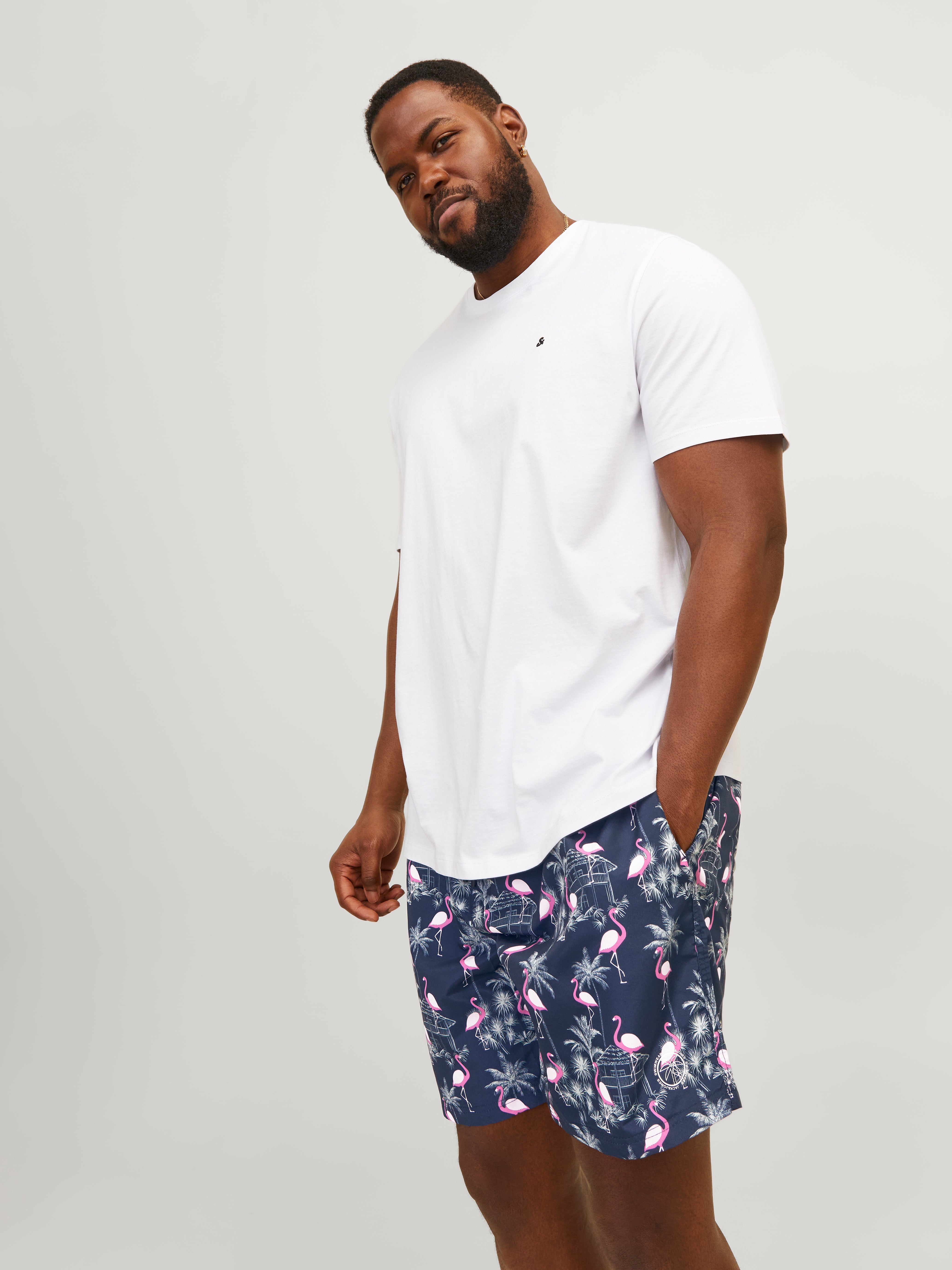 Jack & Jones Plus Size Regular Fit Regular fit swim shorts - 12258293