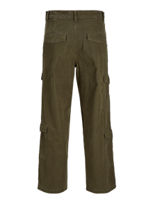 Jack & Jones Plačios klešnės Cargo kelnės -Olive Night - 12258307