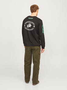 Jack & Jones Plačios klešnės Cargo kelnės -Olive Night - 12258307