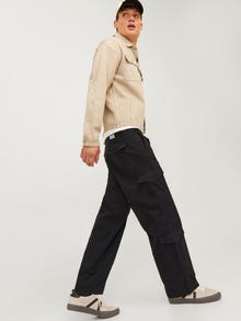 Jack & Jones Pantalones cargo Corte wide leg -Black - 12258307