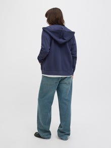 JJXX JXABBIE Hoodie med blixtlås -Naval Academy - 12258320