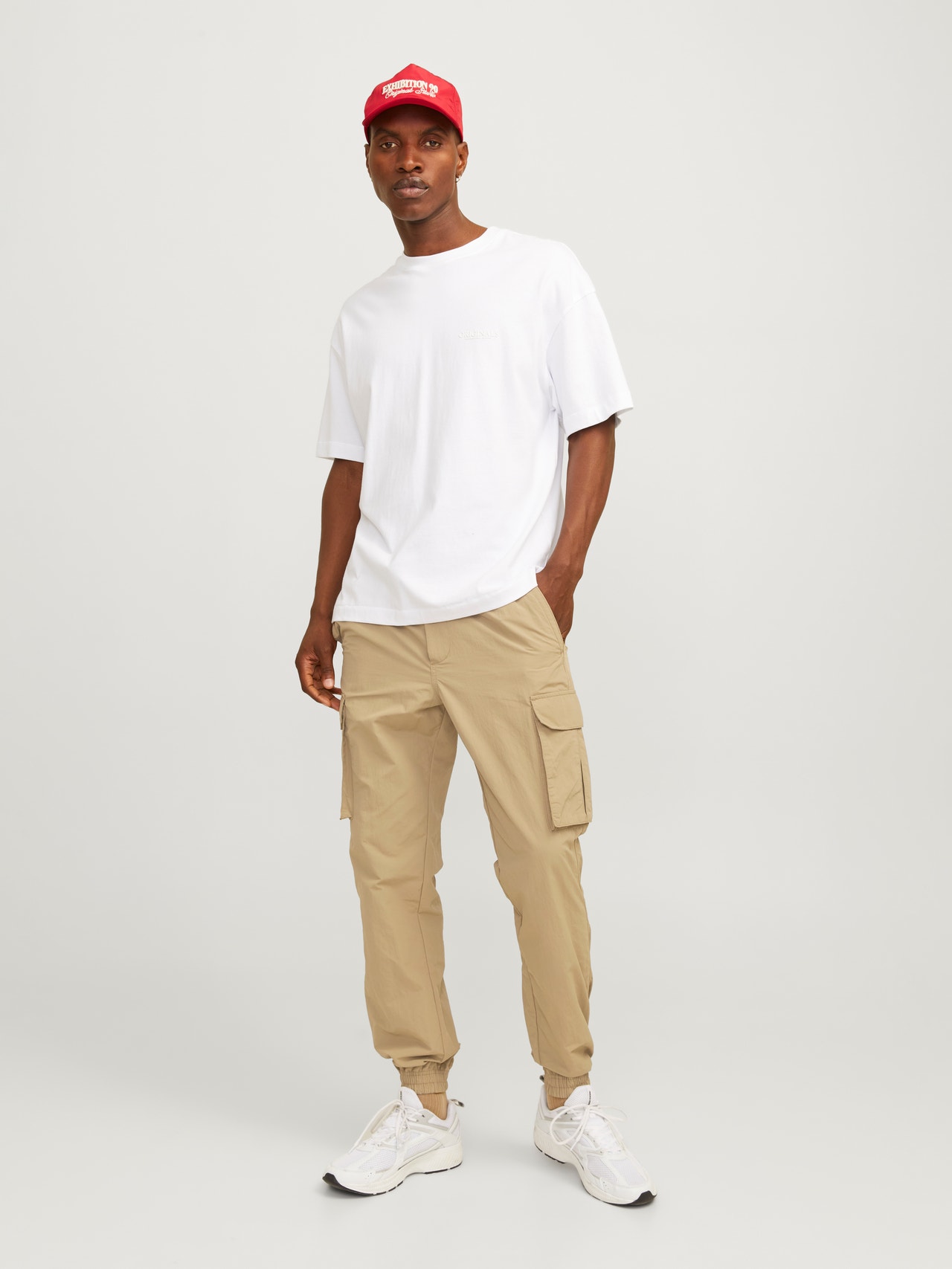 Jack & Jones Παντελόνι Relaxed Fit Cargo -Elmwood - 12258337