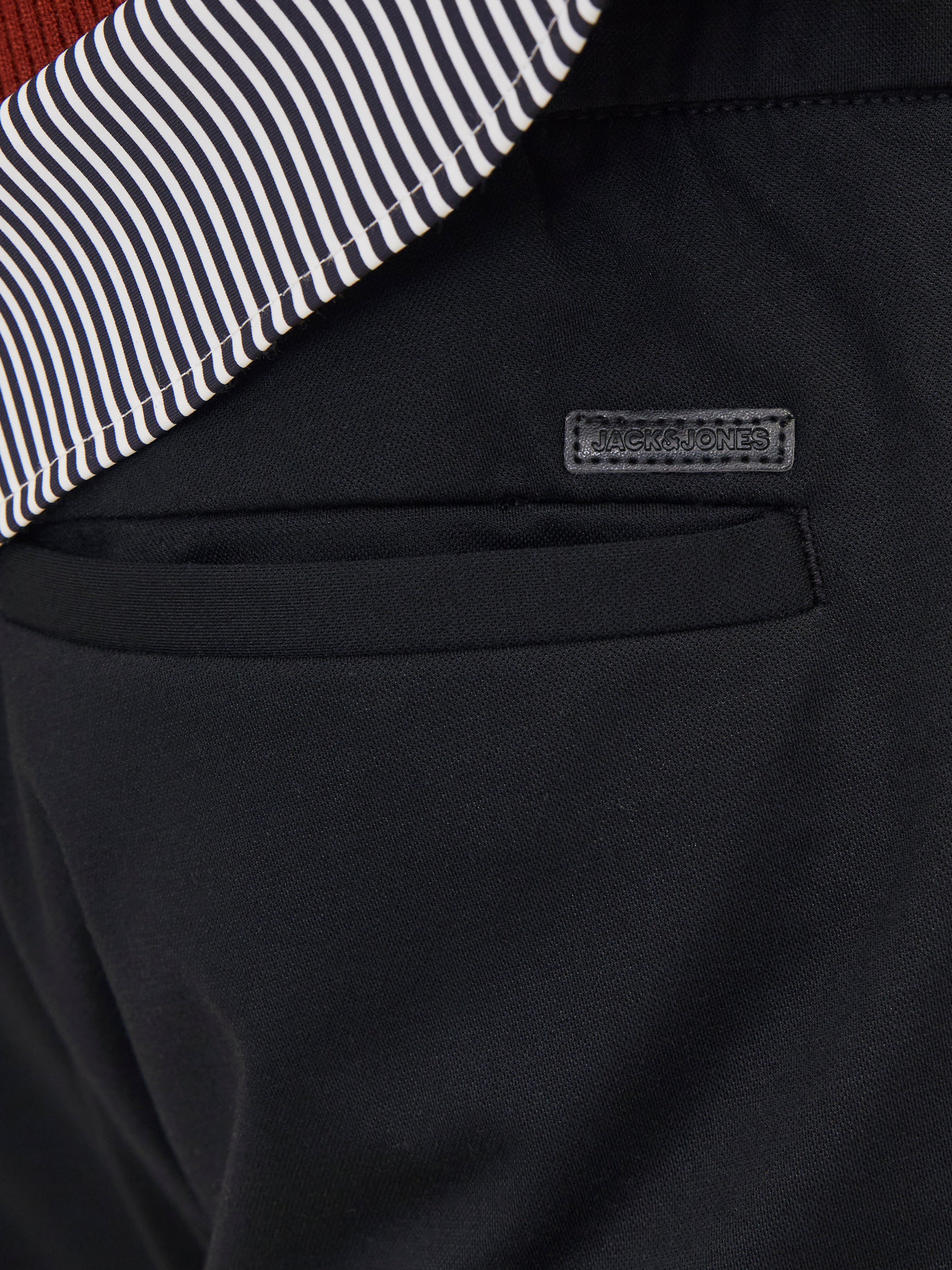 Relaxed Fit Klassische Hose | Schwarz | Jack & Jones®