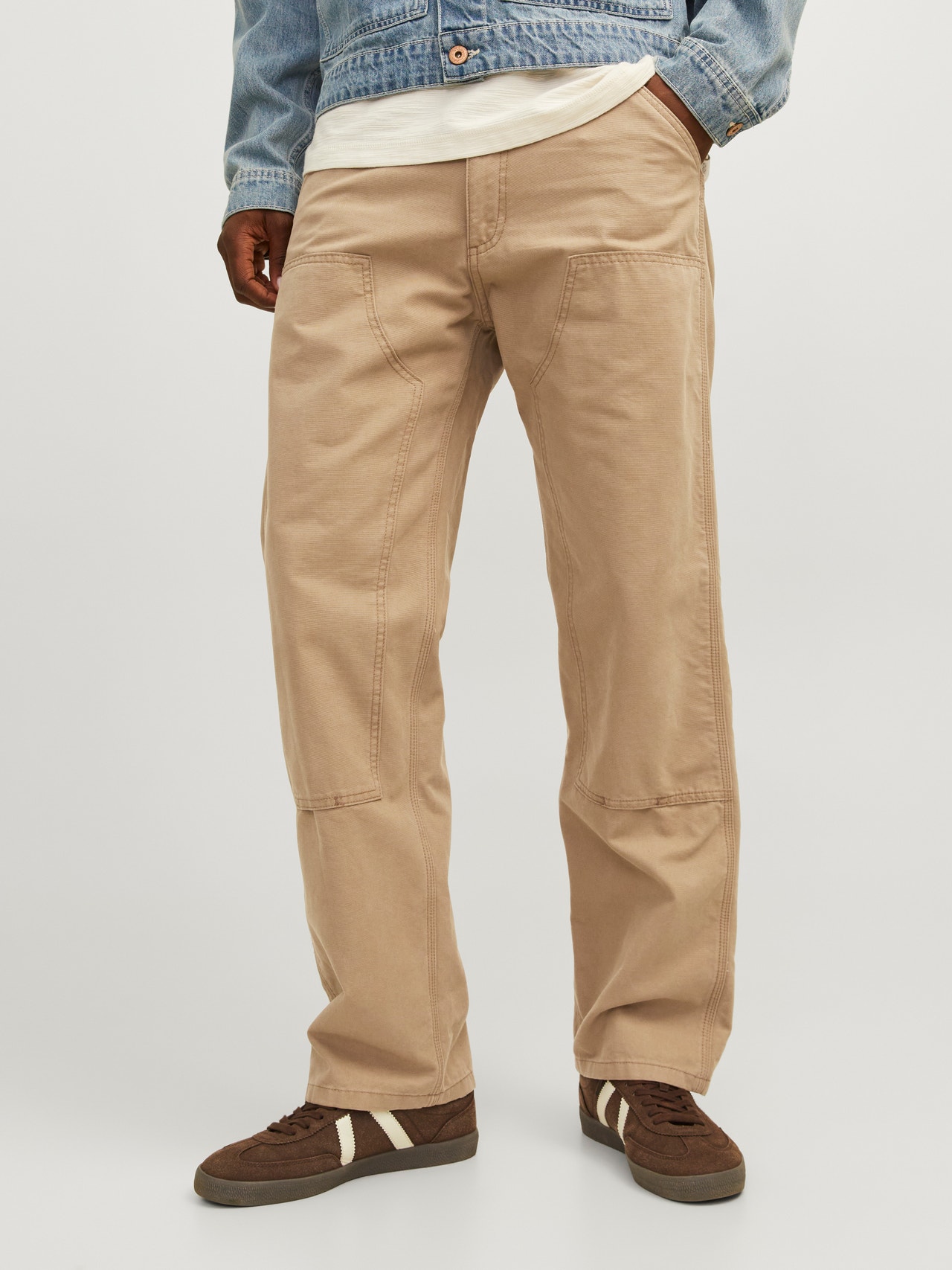 Jack & Jones Loose Fit Spodnie z 5 kieszeniami -Elmwood - 12258362