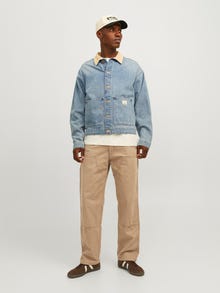 Jack & Jones Loose Fit Byxor med 5 fickor -Elmwood - 12258362