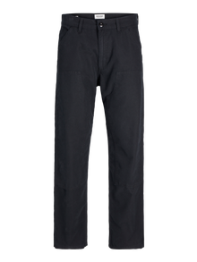Jack & Jones Loose Fit Spodnie z 5 kieszeniami -Black - 12258362