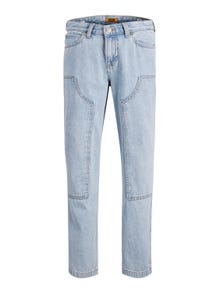 Jack & Jones JJICHRIS JJPAINTER MF 491 Relaxed Fit Jeans For boys -Blue Denim - 12258378