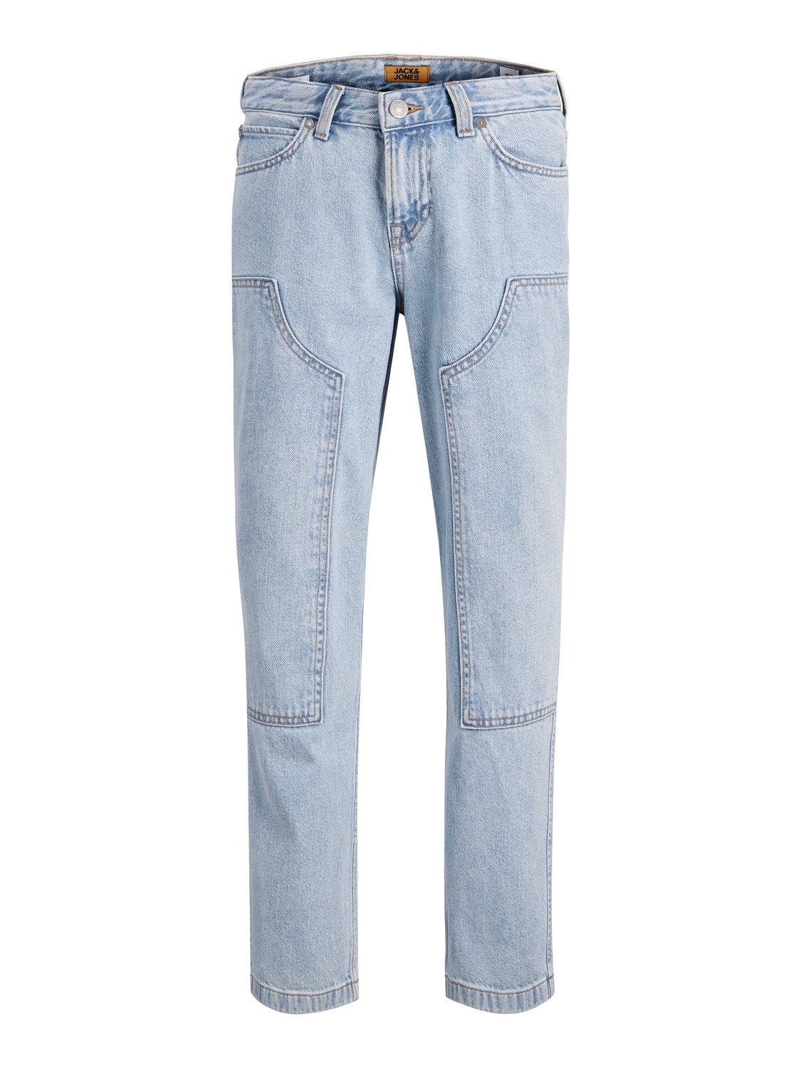 Jack & Jones JJICHRIS JJPAINTER MF 491 Relaxed Fit Jeans Für jungs -Blue Denim - 12258378