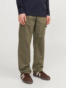 Jack & Jones Cargo trousers For boys -Olive Night - 12258383