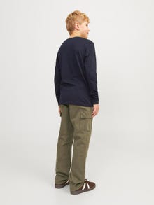 Jack & Jones Cargo trousers For boys -Olive Night - 12258383