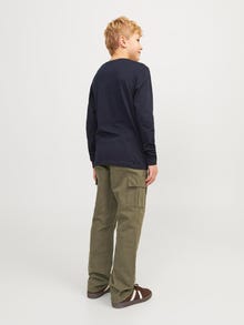 Jack & Jones Cargo trousers Junior -Olive Night - 12258383