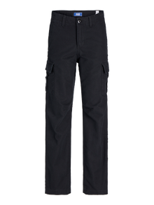 Jack & Jones Cargo kelnės Jaunimui -Black - 12258383