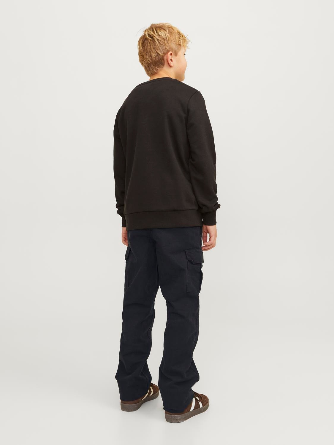 Jack & Jones Cargo broek Voor jongens -Black - 12258383