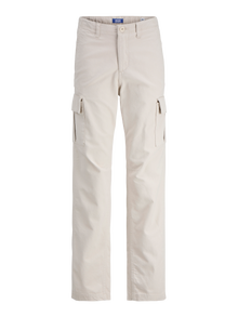 Jack & Jones Pantaloni cargo Wide Leg Fit Junior -Moonbeam - 12258383
