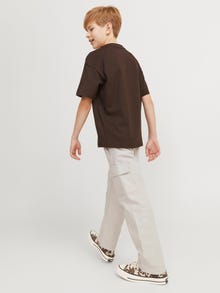 Jack & Jones Pantaloni cargo Wide Leg Fit Junior -Moonbeam - 12258383