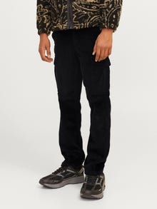 Jack & Jones Spodnie bojówki Junior -Black - 12258392