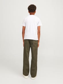 Jack & Jones Pantalon worker Junior -Olive Night - 12258393