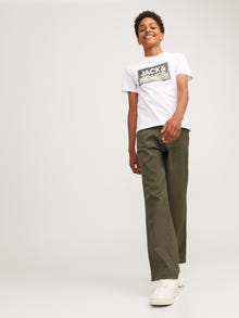 Jack & Jones Pantalon worker Junior -Olive Night - 12258393