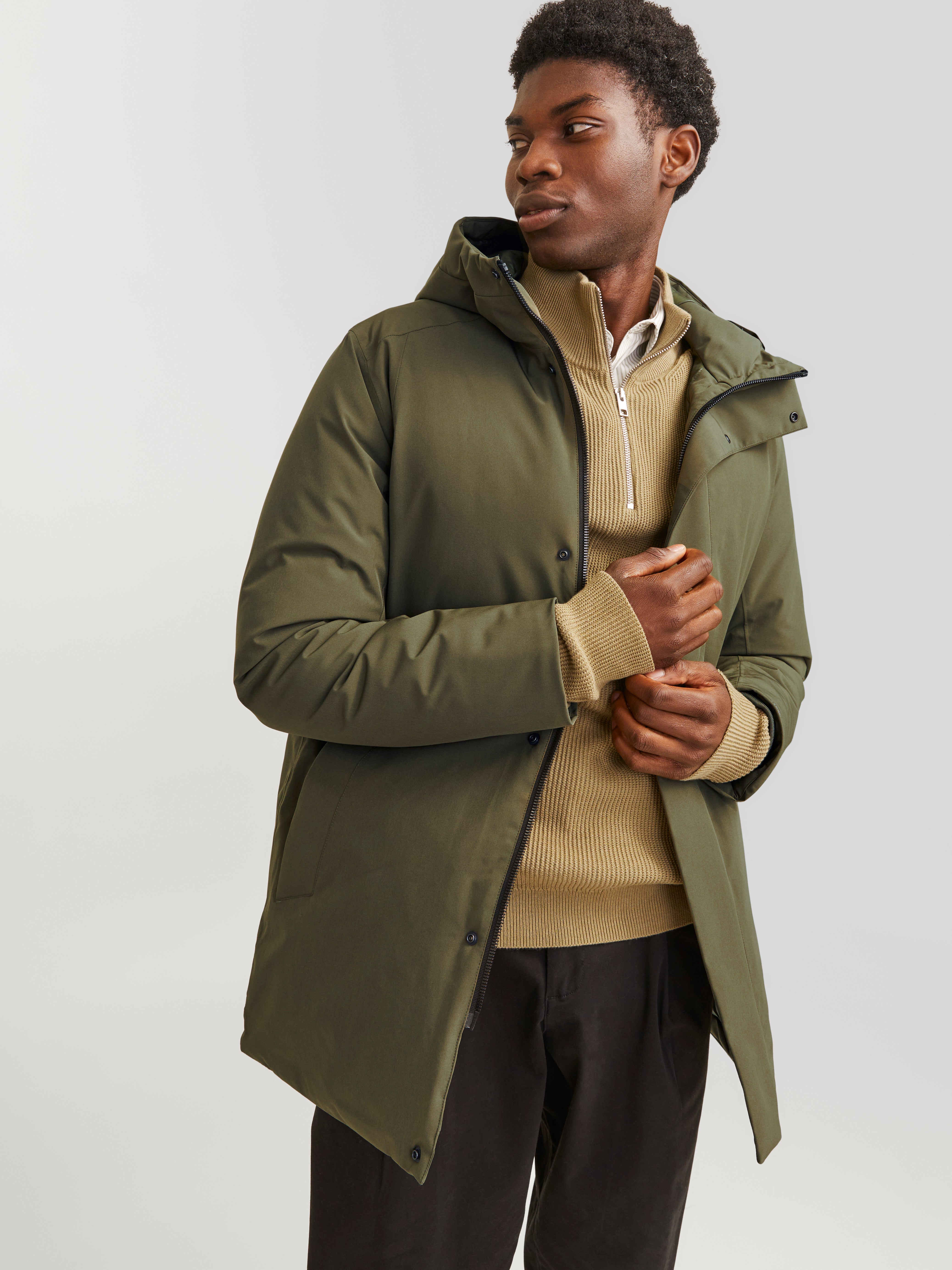 Jacke Parka Grün Jack And Jones Parka Grün