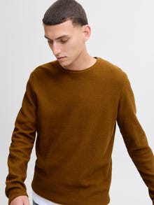 Jack & Jones Effen Gebreide pullover -Monks Robe - 12258407